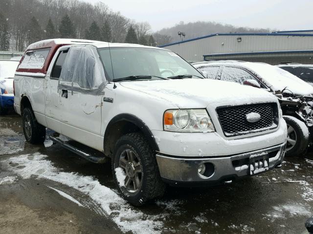 1FTPX14546NA06675 - 2006 FORD F150 WHITE photo 1