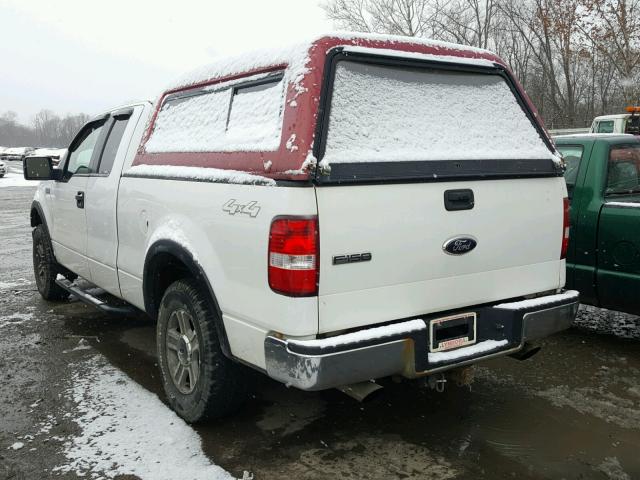 1FTPX14546NA06675 - 2006 FORD F150 WHITE photo 3