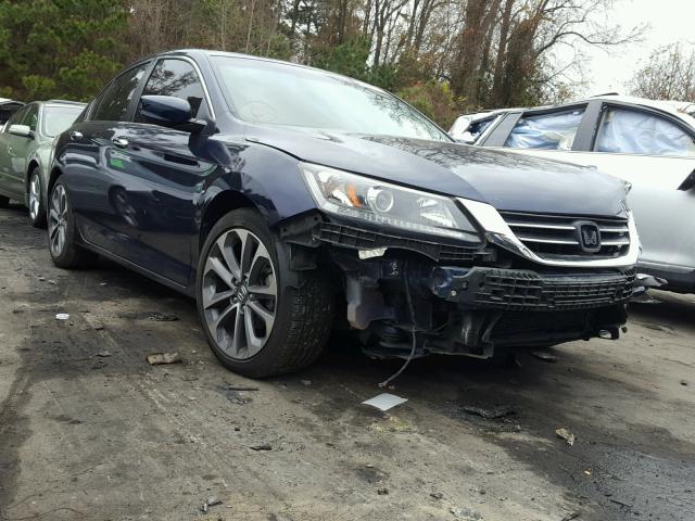 1HGCR2F54FA166589 - 2015 HONDA ACCORD SPO BLUE photo 1