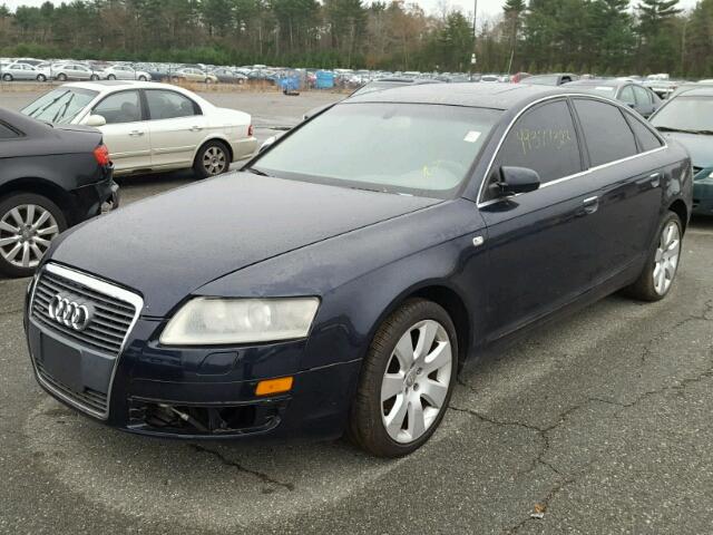 WAUDG74F85N072902 - 2005 AUDI A6 3.2 QUA BLUE photo 2