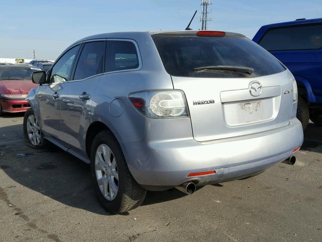 JM3ER293970155801 - 2007 MAZDA CX-7 SILVER photo 3