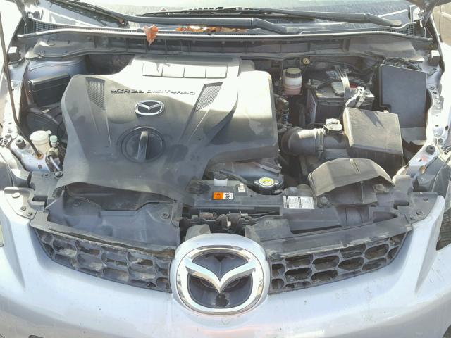 JM3ER293970155801 - 2007 MAZDA CX-7 SILVER photo 7