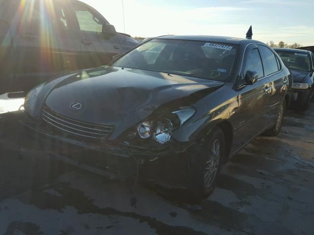 JTHBA30G445049374 - 2004 LEXUS ES 330 GRAY photo 2