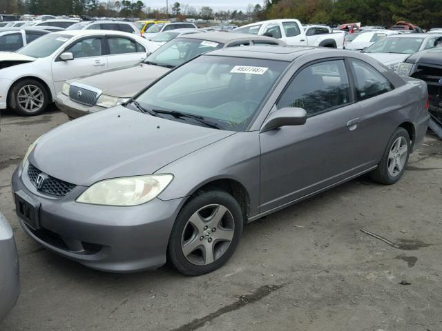 1HGEM22984L014946 - 2004 HONDA CIVIC EX CHARCOAL photo 2