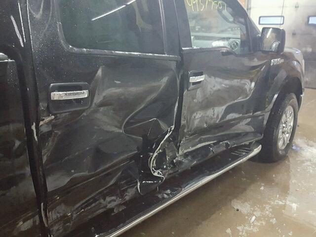 1FTFW1EF8BKD99548 - 2011 FORD F150 SUPER BLACK photo 9