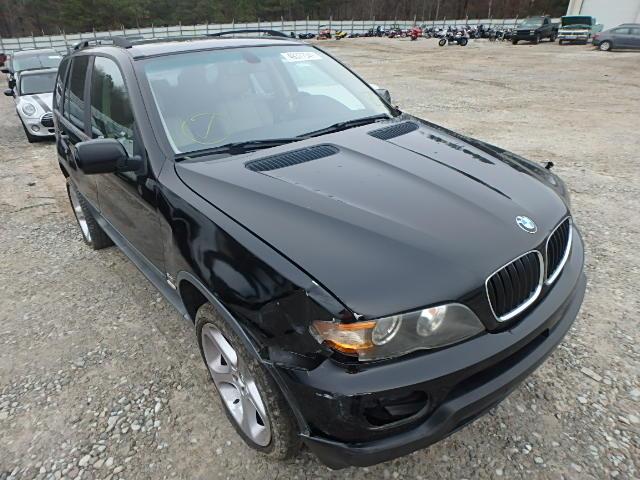 5UXFA13584LU27370 - 2004 BMW X5 3.0I BLACK photo 1