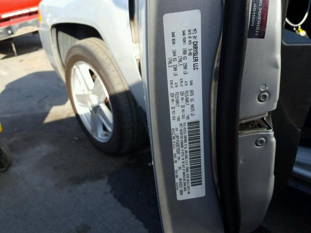 1J8FF47W28D759207 - 2008 JEEP COMPASS SP 银色 照片 10