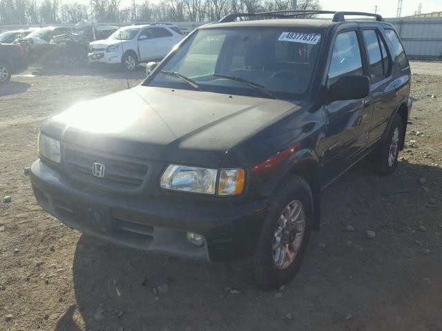 4S6DM58W5Y4404074 - 2000 HONDA PASSPORT E BLACK photo 2