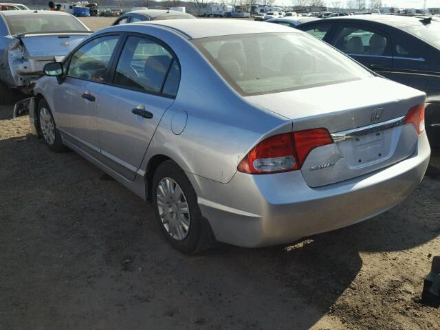 19XFA1F34BE003427 - 2011 HONDA CIVIC VP SILVER photo 3