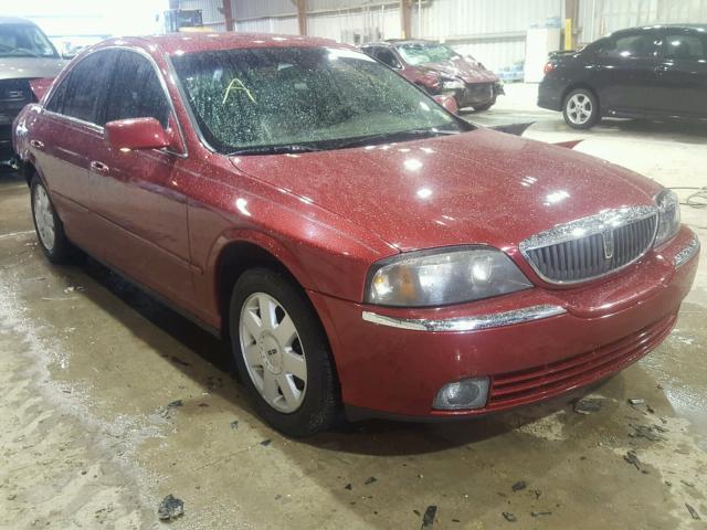 1LNHM86S04Y605766 - 2004 LINCOLN LS RED photo 1