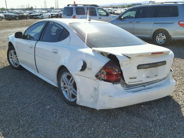 2G2WR554471218194 - 2007 PONTIAC GRAND PRIX WHITE photo 3