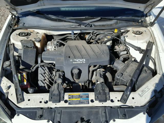 2G2WR554471218194 - 2007 PONTIAC GRAND PRIX WHITE photo 7