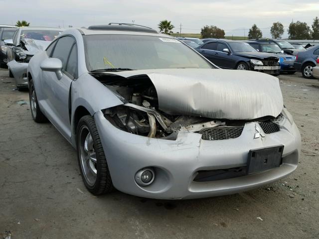 4A3AK34T16E005561 - 2006 MITSUBISHI ECLIPSE GT SILVER photo 1