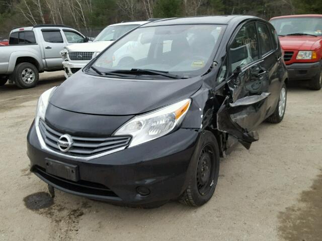 3N1CE2CP9EL394744 - 2014 NISSAN VERSA NOTE BLACK photo 2