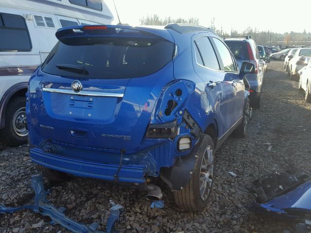 KL4CJ2SB2HB072820 - 2017 BUICK ENCORE SPO BLUE photo 4