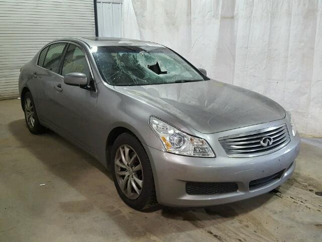 JNKBV61F47M801015 - 2007 INFINITI G35 GRAY photo 1