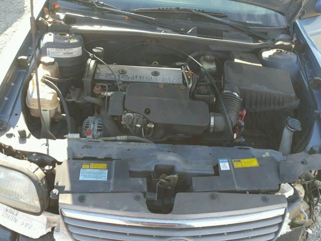 1G1ND52TXWY116789 - 1998 CHEVROLET MALIBU BLUE photo 7