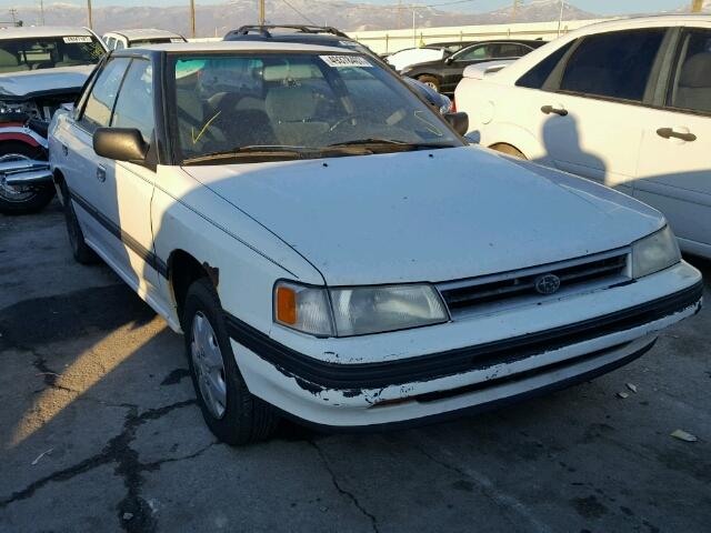 4S3BC6321M9606036 - 1991 SUBARU LEGACY L WHITE photo 1