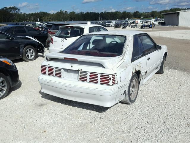 1FABP42E3JF305162 - 1988 FORD MUSTANG GT WHITE photo 4