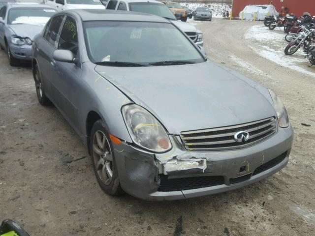 JNKCV51F76M613439 - 2006 INFINITI G35 GRAY photo 1