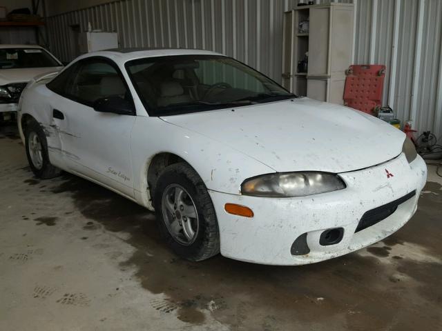 4A3AK34Y8XE062997 - 1999 MITSUBISHI ECLIPSE RS WHITE photo 1