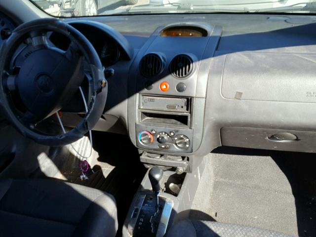 KL1TD66606B532787 - 2006 CHEVROLET AVEO BASE Көк фото 9