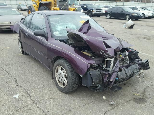 1G2JB1246V7541075 - 1997 PONTIAC SUNFIRE SE PURPLE photo 1