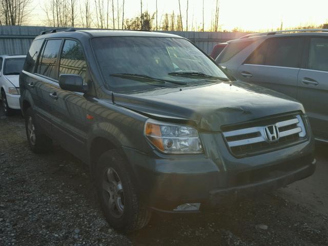 2HKYF18476H502403 - 2006 HONDA PILOT EX GRAY photo 1