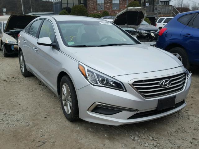 5NPE24AF7FH251376 - 2015 HYUNDAI SONATA SE GRAY photo 1