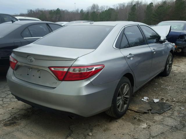 4T1BF1FK8FU114489 - 2015 TOYOTA CAMRY LE SILVER photo 4