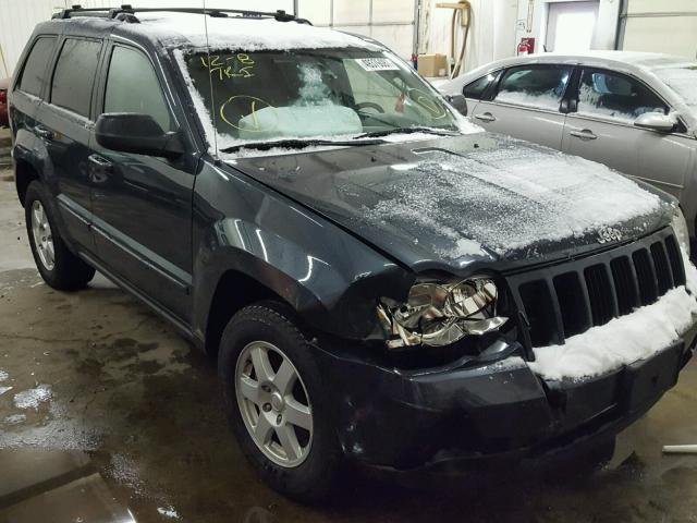 1J8GR48K48C184394 - 2008 JEEP GRAND CHER BLUE photo 1