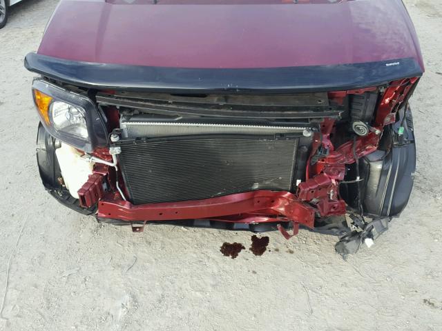 5J6YH18398L017352 - 2008 HONDA ELEMENT LX RED photo 9