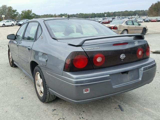 2G1WF52E759211314 - 2005 CHEVROLET IMPALA GREEN photo 3