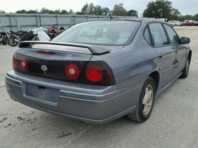 2G1WF52E759211314 - 2005 CHEVROLET IMPALA GREEN photo 4