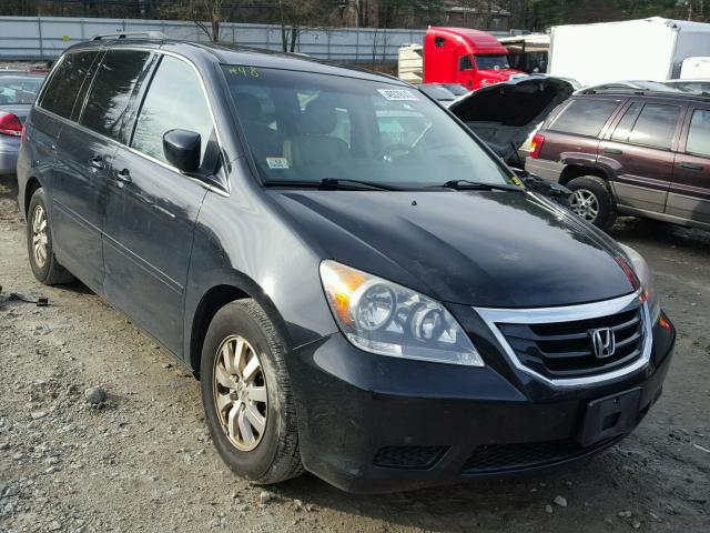 5FNRL38788B042950 - 2008 HONDA ODYSSEY EX BLACK photo 1