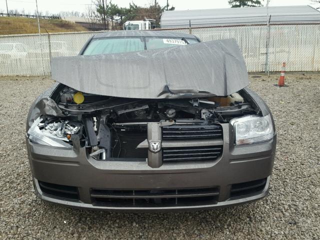 2D4FV47T08H147965 - 2008 DODGE MAGNUM GRAY photo 9