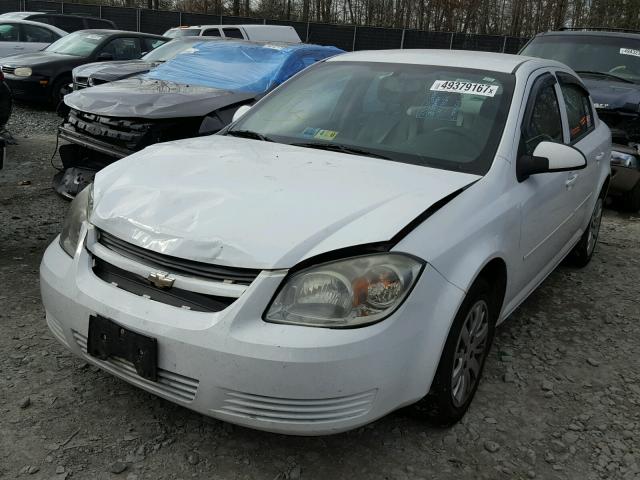 1G1AD5F57A7219676 - 2010 CHEVROLET COBALT 1LT WHITE photo 2