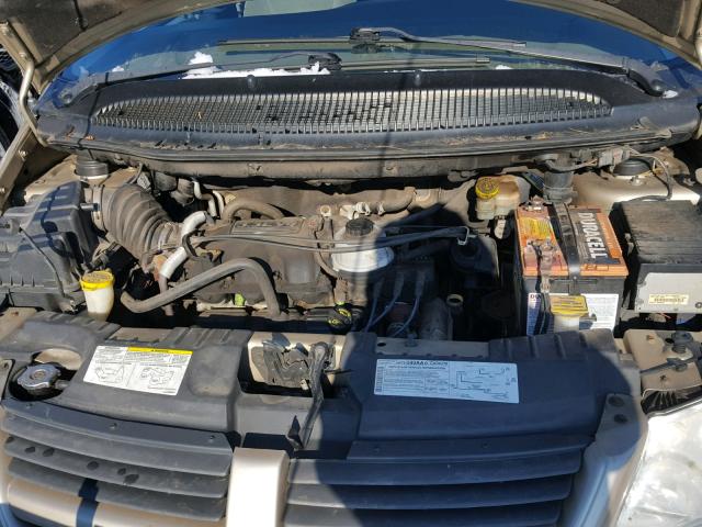 1D4GP24R76B664679 - 2006 DODGE GRAND CARA TAN photo 7