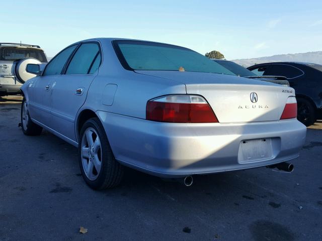 19UUA56822A061048 - 2002 ACURA 3.2TL TYPE SILVER photo 3