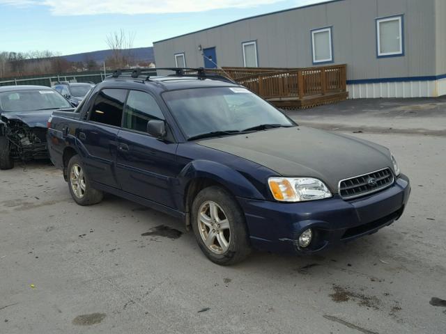 4S4BT62C457102101 - 2005 SUBARU BAJA SPORT BLUE photo 1