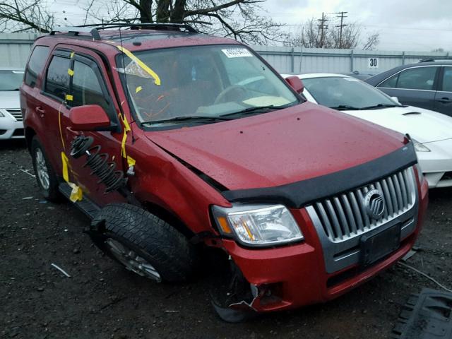 4M2CU87739KJ24309 - 2009 MERCURY MARINER PR RED photo 1