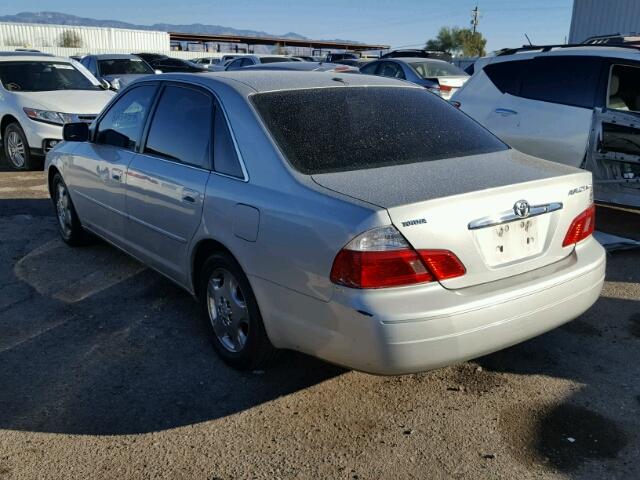 4T1BF28B03U312174 - 2003 TOYOTA AVALON XL SILVER photo 3