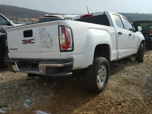 1GTG5BEN4H1166687 - 2017 GMC CANYON WHITE photo 4