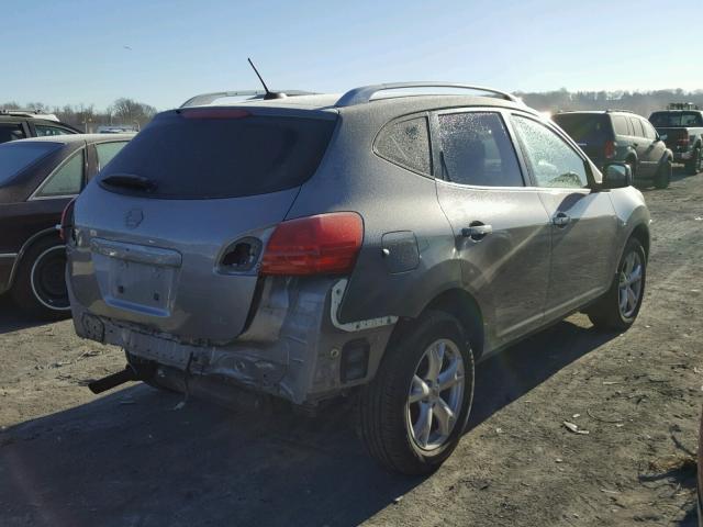 JN8AS58T59W321797 - 2009 NISSAN ROGUE S GRAY photo 4