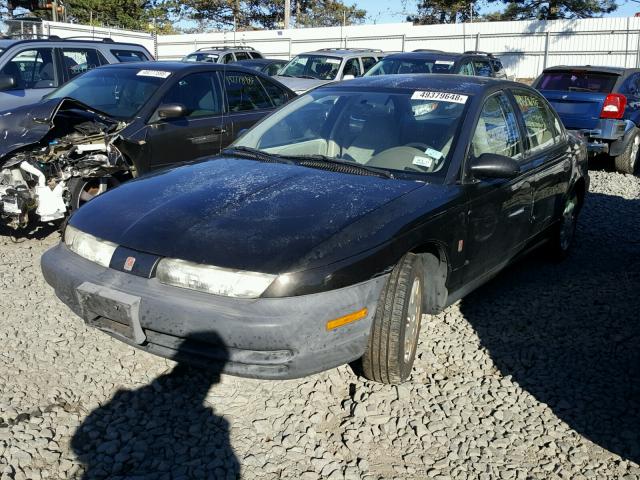 1G8ZH5285TZ234595 - 1996 SATURN SL1 BLACK photo 2