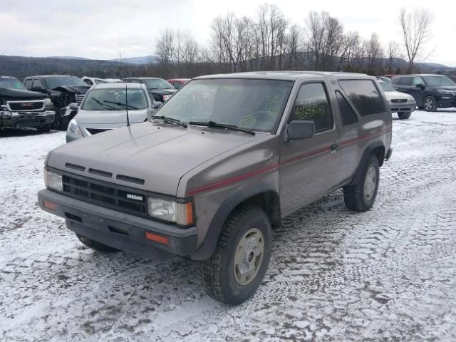 JN8HD16Y8HW018608 - 1987 NISSAN PATHFINDER TAN photo 2