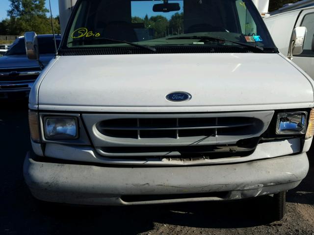 1FDXE45S0YHA07458 - 2000 FORD E450 WHITE photo 9