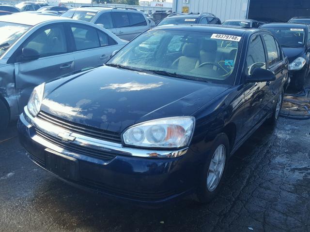 1G1ZT52895F331980 - 2005 CHEVROLET MALIBU LS ლურჯი ფოტო 2