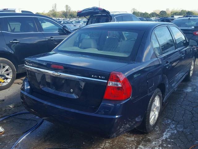 1G1ZT52895F331980 - 2005 CHEVROLET MALIBU LS ლურჯი ფოტო 4