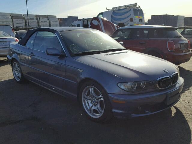 WBABW53464PL46521 - 2004 BMW 330 CI BLUE photo 1